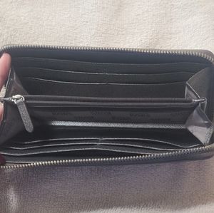 Original Michael Kors shimmer handbag and wallet
